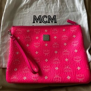MCM Visetos Pouch Medium